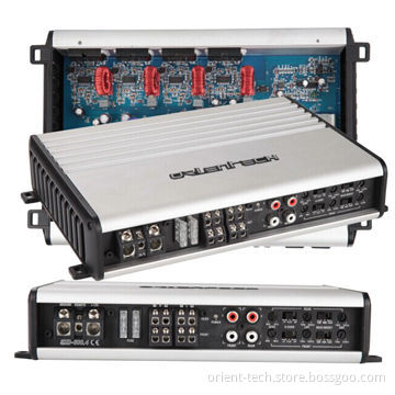 Car power amplifier, Class D full range compact, easy install 4ch 100W
